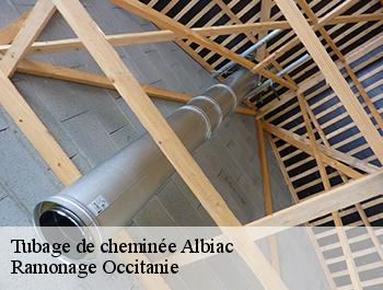 Tubage de cheminée  albiac-31460 Ramonage Occitanie