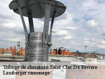 Tubage de cheminée  saint-clar-de-riviere-31600 Lamberger ramonage