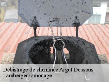 Débistrage de cheminée  argut-dessous-31440 Lamberger ramonage